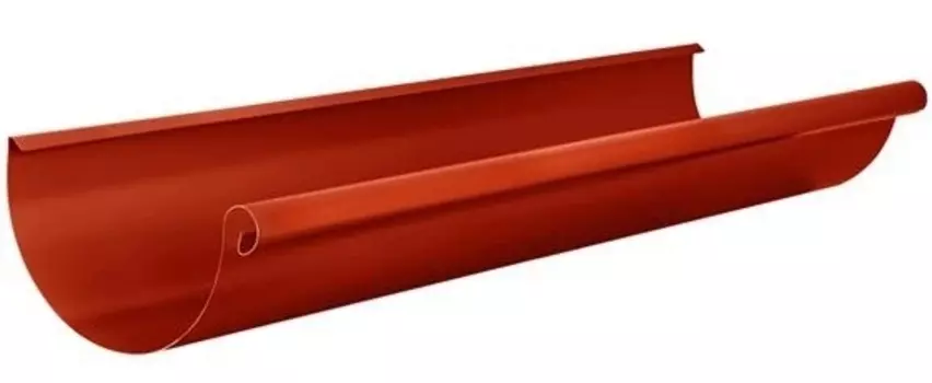 Aquasystem RR 29 125/90 мм, 3 м, Желоб водосточный оцинкованный
