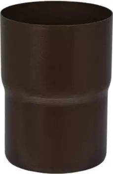 Aquasystem RR 32, 150/100 мм, Соединитель водосточной трубы темно-коричневый