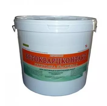 Ареал+ БетоКварцКонтакт, 10 кг, Грунтовка для бетона акриловая