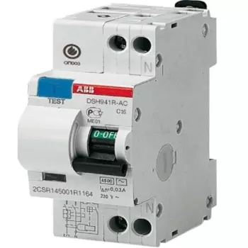 Автомат дифференциальный ABB DSH941R C16 30мА 16А АС