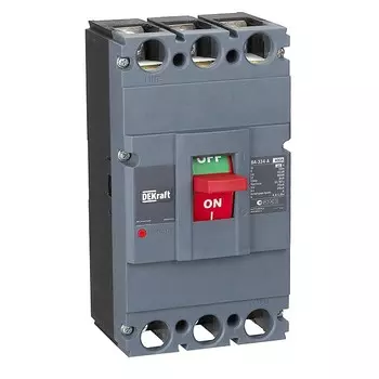 Автоматический выключатель DEKraft ВА-334 АЕ с электронным расцепителем 400А 70кА
