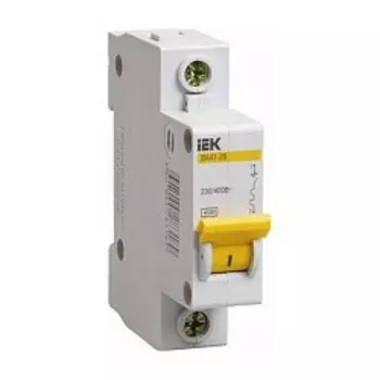 Автоматический выключатель IEK ВА47-29 1Р 63А C