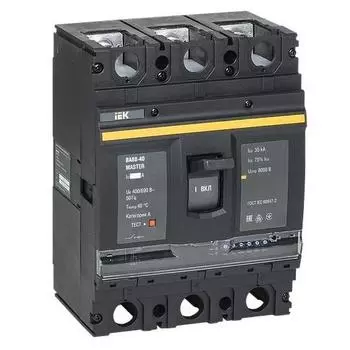 Автоматический выключатель IEK ВА88-40 Master 3Р 500А 35кА