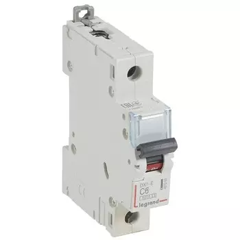 Автоматический выключатель LeGrand Dх3-E 407260 1P C 6A 6кА