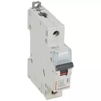 Автоматический выключатель LeGrand Dх3-E 407264 1P C 20A 6кА