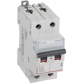 Автоматический выключатель LeGrand Dх3-E 407280 2P C 32A 6кА