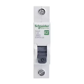 Автоматический выключатель Schneider Electric EASY 9 1П C 25А 4.5кА
