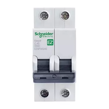 Автоматический выключатель Schneider Electric EASY 9 2П C 40А 4.5кА