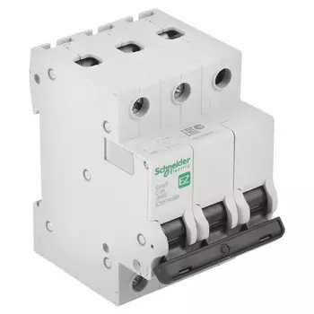 Автоматический выключатель Schneider Electric EASY 9 3П C 50А 4.5кА