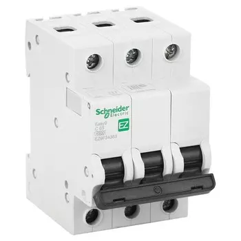 Автоматический выключатель Schneider Electric EASY 9 3П C 63А 4.5кА