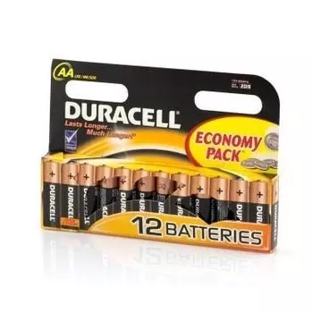 Батарейка алкалиновая Duracell Basic AAA LR03 Bl-12, 12 шт