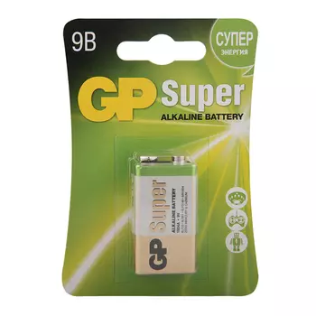 Батарейка GP Batteries крона 6LR61/6F22 9 В 550 мАч (1 шт.)