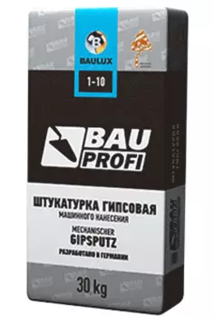 Bauprofi 1-10, 30 кг, Штукатурка гипсовая для машинного нанесения