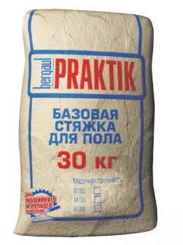 Базовая стяжка для пола Bergauf Практик М-200 30 кг