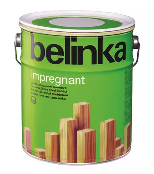 Belinka Impregnant, 2.5 л, Грунт-антисептик по дереву алкидный