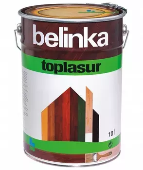 Belinka Toplasur №22, 10 л, Пропитка деревозащитная