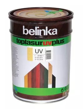 Belinka Toplasur UV Plus, 10 л, Пропитка деревозащитная