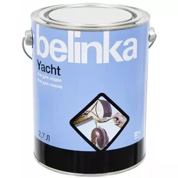 Belinka Yacht, 2.7 л, Лак лодочный глянцевый