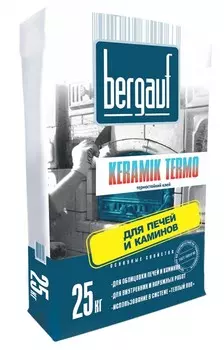 Bergauf Keramik Termo, 25 кг, Клей для плитки термостойкий