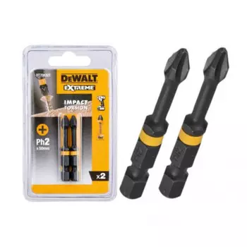 Биты ударные IMPACT Torsion PH2 85 мм 2шт Dewalt DT70567T