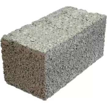 Блок керамзитный полнотелый 400х200х200 мм