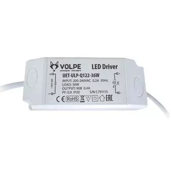 Блок питания Volpe UET-ULP-Q122-36W для светодиодного светильника ULP-Q122 6060-36W