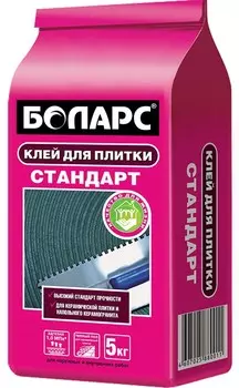 Боларс Стандарт, 5 кг, Клей для плитки