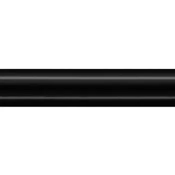 Бордюр керамический Kerama Marazzi BLD012 Граньяно багет черный 150х30 мм