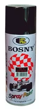 Bosny Ral 9005 520 мл, Эмаль аэрозольная акриловая (черная матовая)