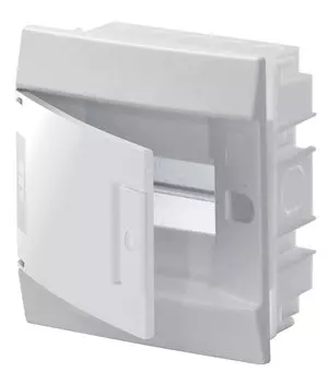 Бокс внутреннего монтажа ABB Mistral F с клеммами белый 4 модуля 152х202х108 мм