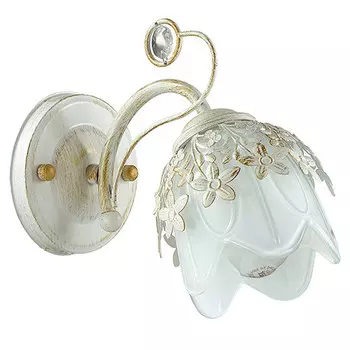 Бра Lumion Florana 3002/1W белое Е14 40W 220V