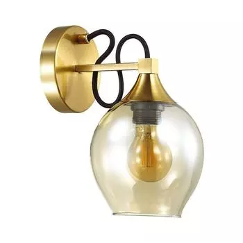 Бра Lumion Megan 3777/1W бронза E27 60W