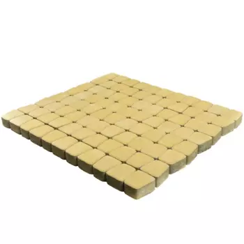 Braer Классико, 115х110х73х60 мм, Плитка тротуарная круговая песочная