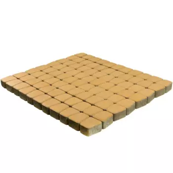 Braer Классико, 115х110х73х60 мм, Плитка тротуарная круговая медовая