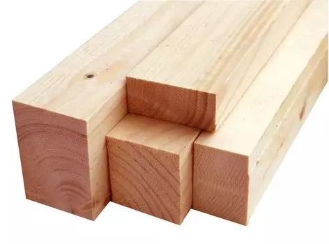 Брус строганный хвойный 80х150 мм 6 м