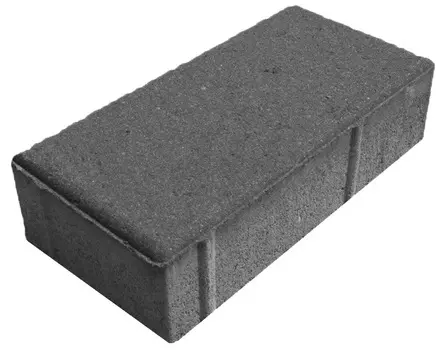 Брусчатка ЭДД, 200х100х80 мм, Плитка тротуарная