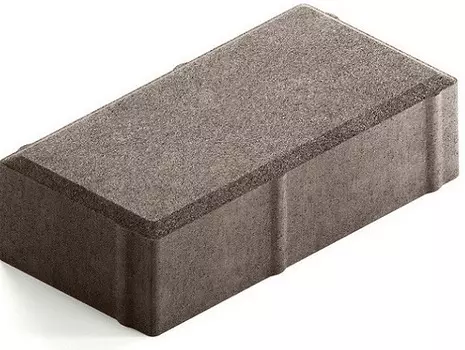 Брусчатка Steingot Практик 60, 200х100х60 мм, Плитка тротуарная серая