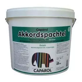 Caparol Akkordspachtel finish, 25 кг, Шпатлевка готовая финишная