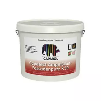Caparol AmphiSilan Fassadenputz K 30, 25 кг, Штукатурка декоративная дисперсионная