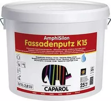 Caparol Capatect Fassadenputz K 15, 25 кг, Штукатурка декоративная дисперсионная