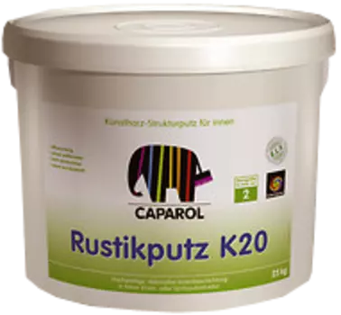 Caparol Rustikputz K20, 25 кг, Штукатурка декоративная дисперсионная