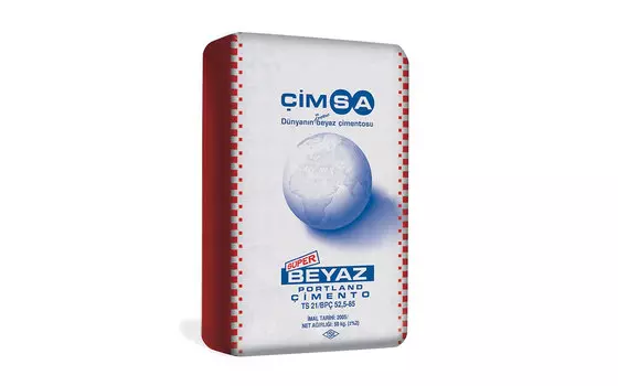 Цемент Cimsa М600 Д0 белый 50 кг