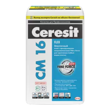 Ceresit CM 16 Flex, 25 кг, Клей для плитки