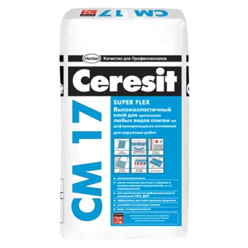 Ceresit CM 17, 25 кг, Клей для плитки