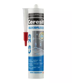 Ceresit CS 25 13, 280 мл, Затирка-герметик санитарная