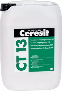 Ceresit CT 13 Гидрофобизатор силиконовый для фасадов, 10 л
