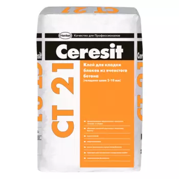 Ceresit CT 21, 25 кг, Смесь монтажно-кладочная