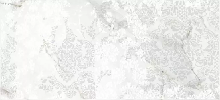 Декор для плитки Cersanit Capella CP2G051 вставка белая 20х44 см