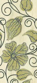 Декор для плитки Cersanit Illusion IL2G451 бежево-зеленый 20х44 см