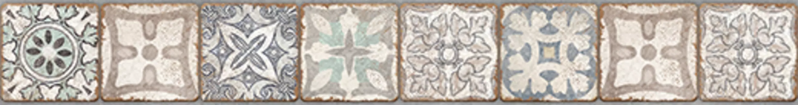 Cersanit Majolica Brown MA1J452DT 8х60 см, бордюр для плитки (разноцветный)
